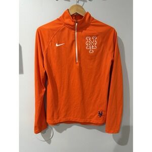 Women's New York‎ Mets 1/2-Zip Pullover Sz Medium MLB 1